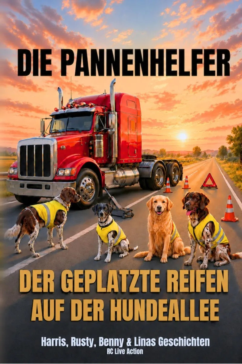 Cover: Die Pannenhelfer - Der geplatzte Reifen auf der Hundeallee (E-Book) von Rene Kaul