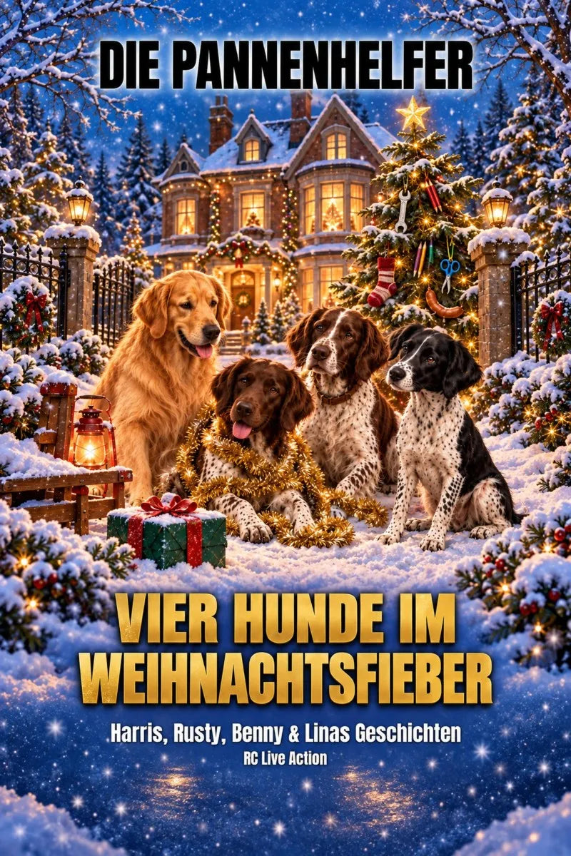 Cover: Die Pannenhelfer - Vier Hunde im Weihnachtsfieber (E-Book) von Rene Kaul