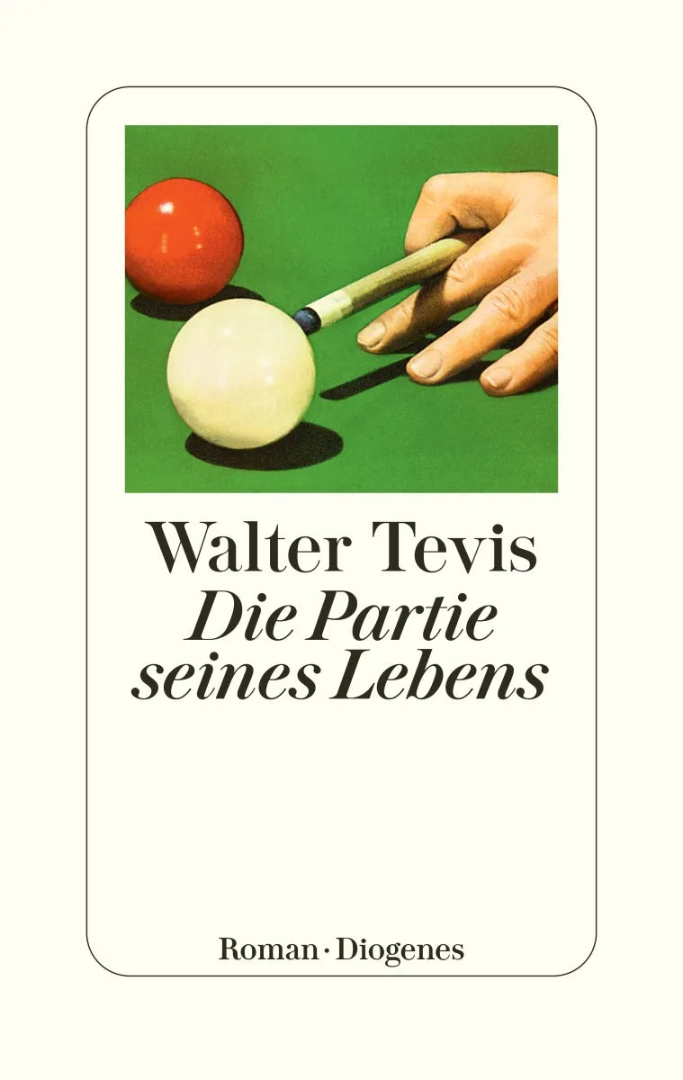 Buchcover von 'Die Partie seines Lebens' - Gebundene Ausgabe von Walter Tevis