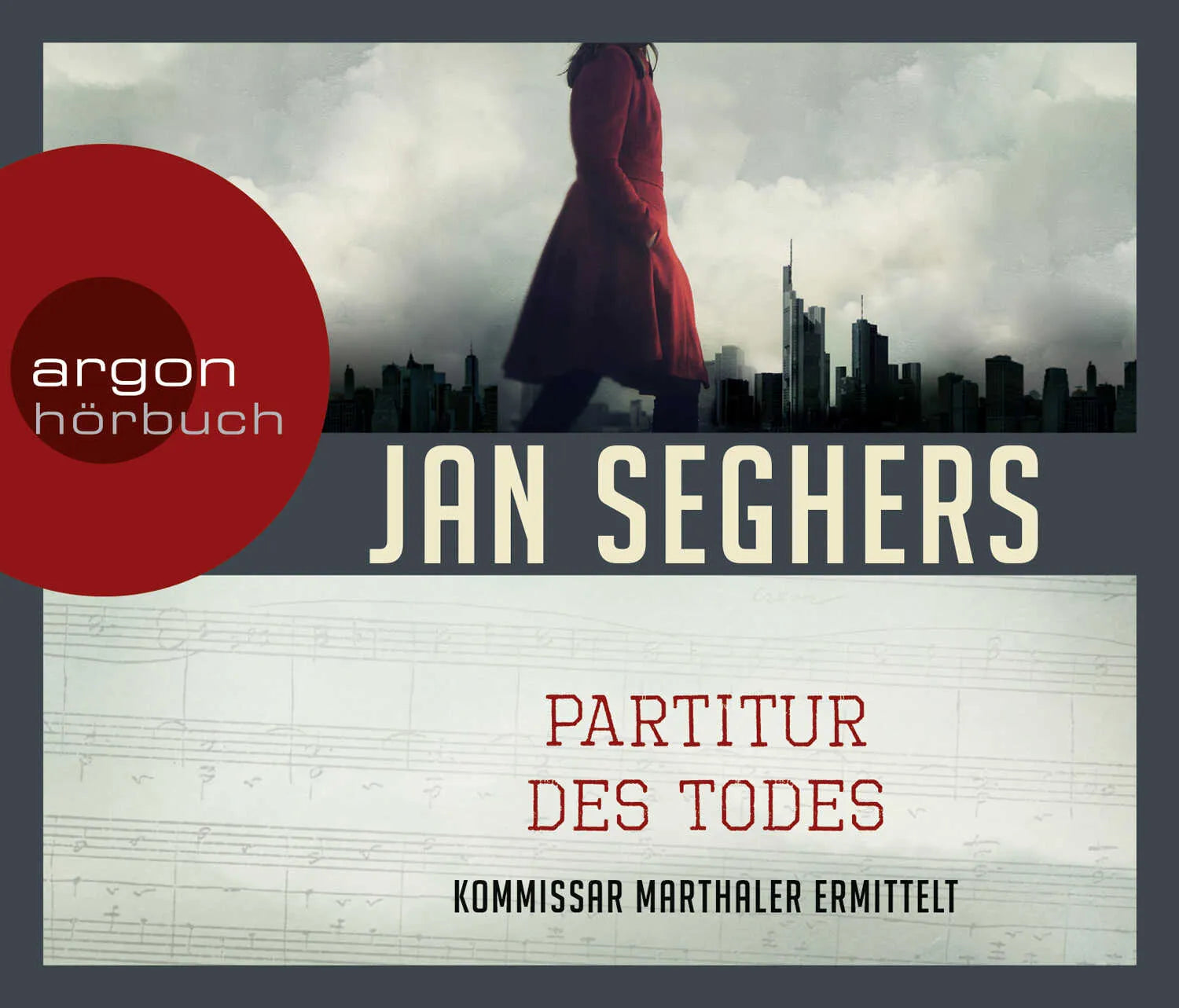 Buchcover von 'Die Partitur des Todes' - Hörbuch (CD) von Jan Seghers