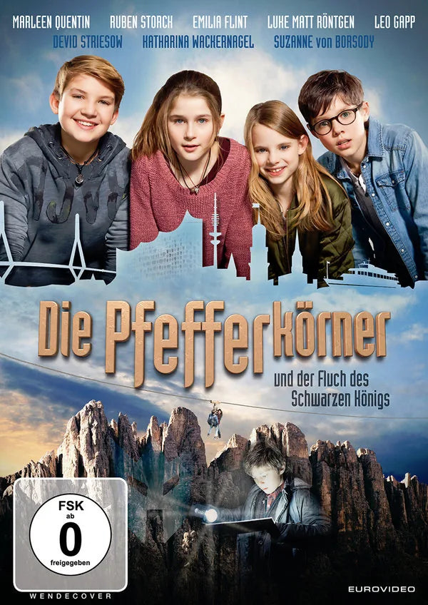 Die Pfefferkörner und der Fluch schwarzen Königs - DVD