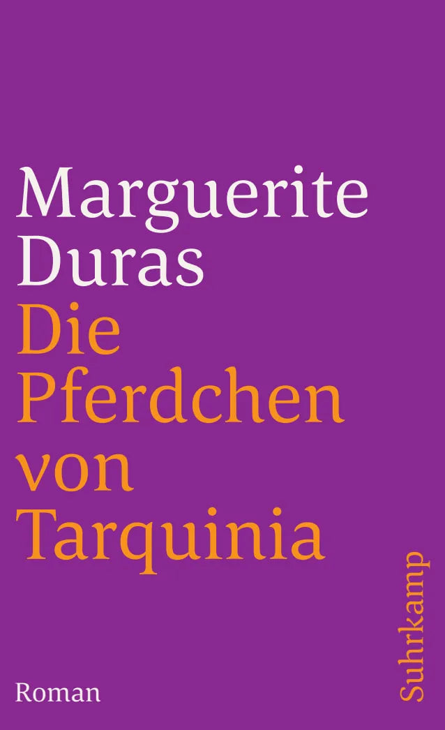 Buchcover von 'Die Pferdchen von Tarquinia' - Taschenbuch von Marguerite Duras