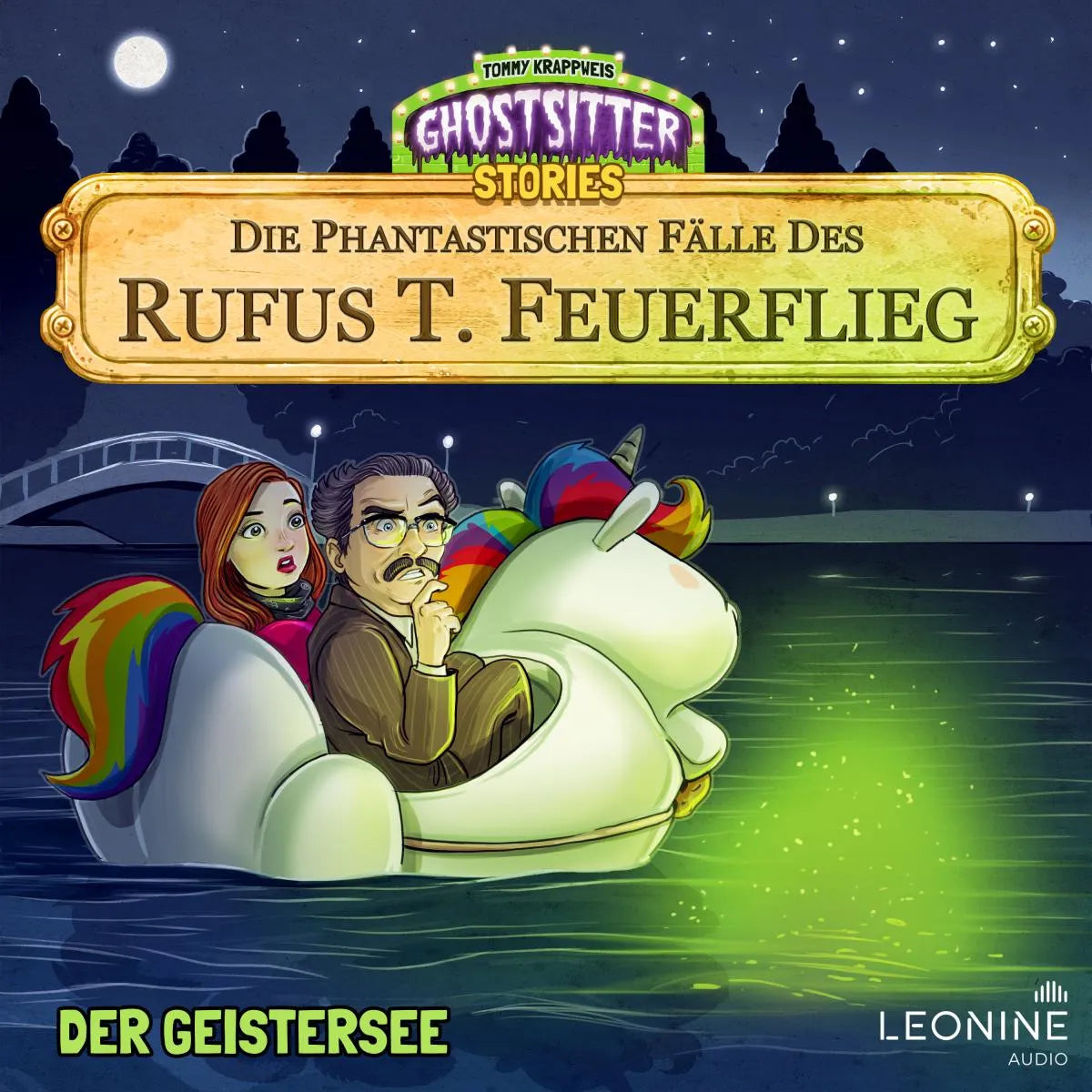 Cover: Die phantastischen Fälle des Rufus T. Feuerflieg 30 - Der Geistersee (Hörbuch Download) von Tommy Krappweis