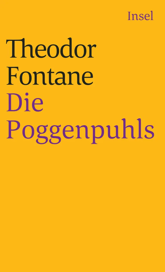 Buchcover von 'Die Poggenpuhls' - Taschenbuch von Theodor Fontane