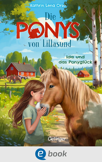 Cover: Die Ponys von Lillasund 1. Ida und das Ponyglück (E-Book) von Kathrin Lena Orso