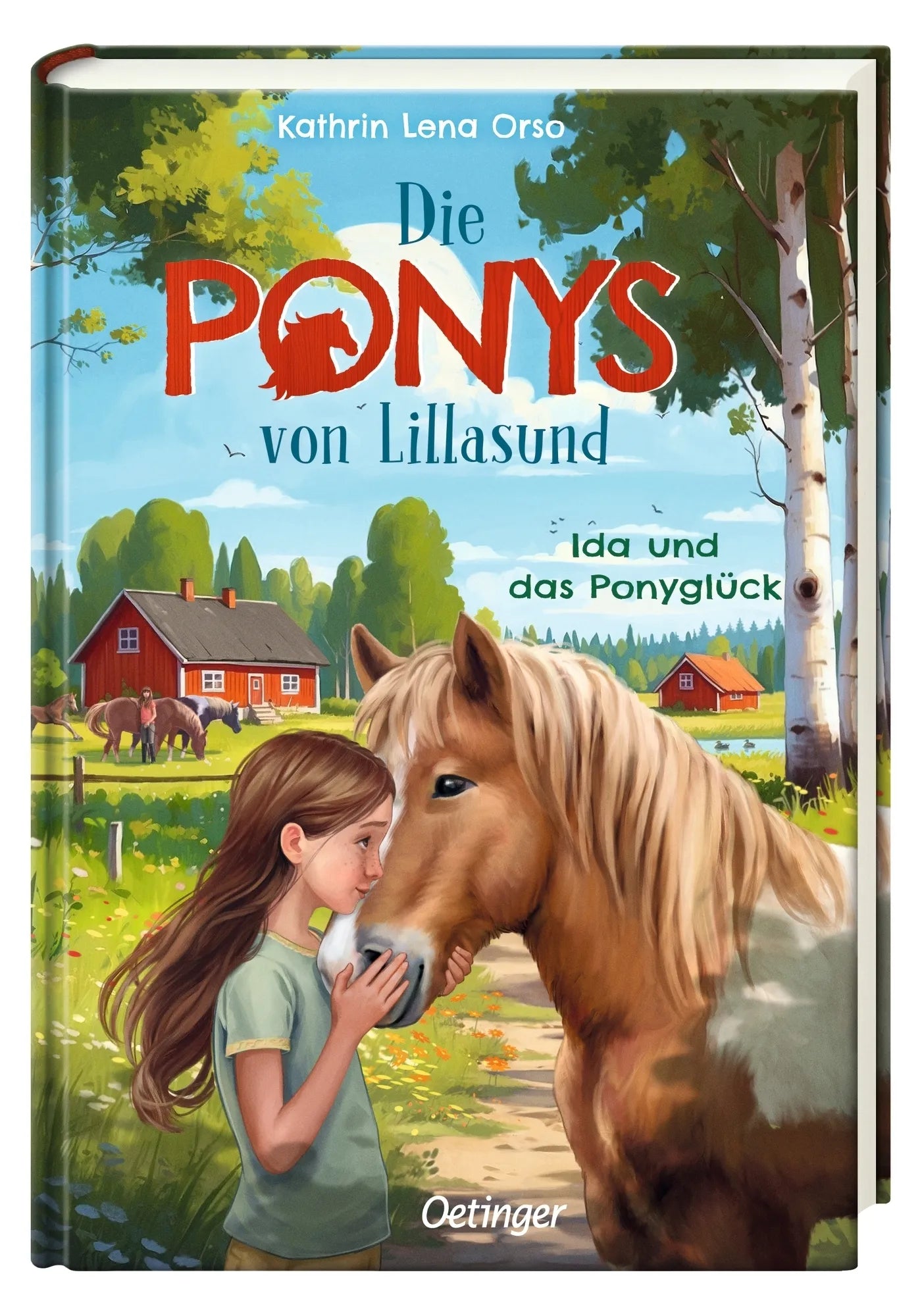 Produktansicht: Die Ponys von Lillasund 1. Ida und das Ponyglück (Gebundene Ausgabe)