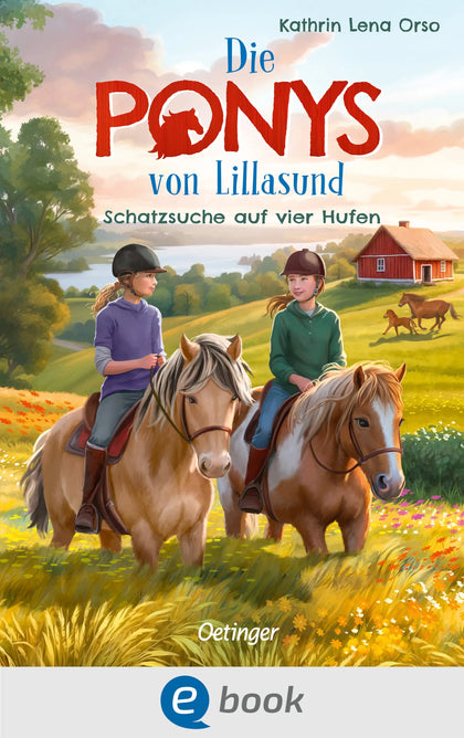 Cover: Die Ponys von Lillasund 2. Schatzsuche auf vier Hufen (E-Book) von Kathrin Lena Orso