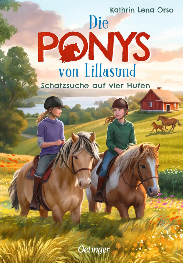 Buchcover von 'Die Ponys von Lillasund 2. Schatzsuche auf vier Hufen' - Gebundene Ausgabe von Kathrin Lena Orso