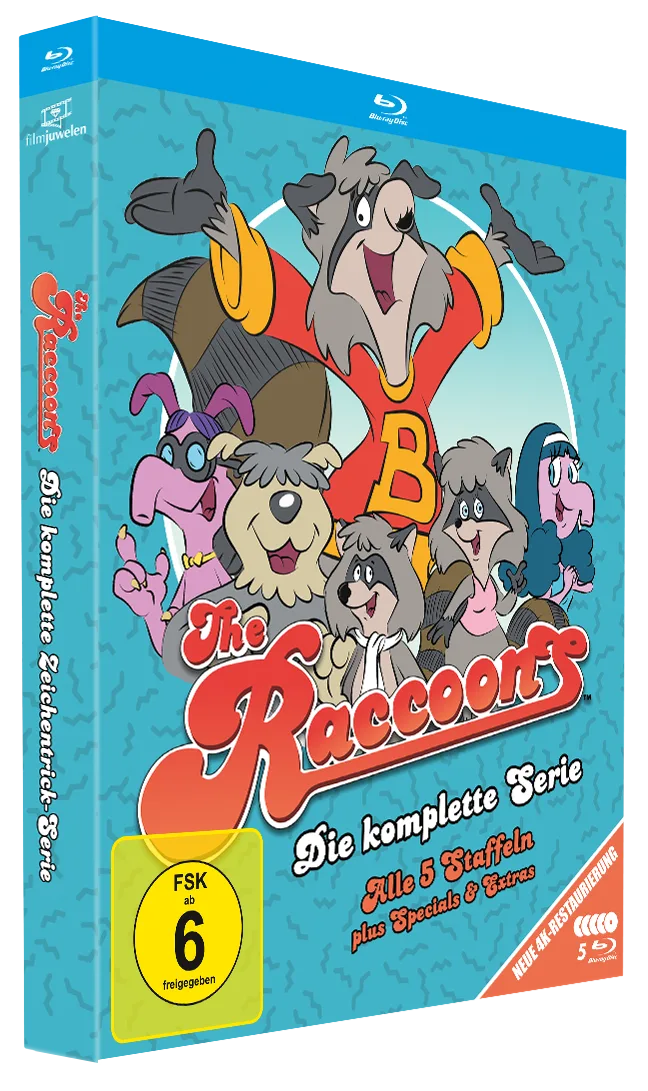 Produktansicht 1 von Die Raccoons - Die komplette Zeichentrickserie – Blu-ray