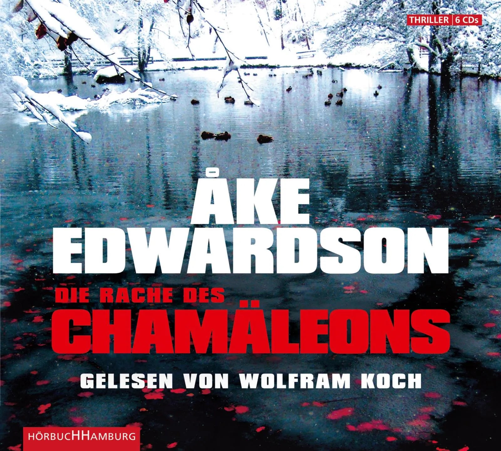 Buchcover von 'Die Rache des Chamäleons' - Hörbuch (CD) von Åke Edwardson