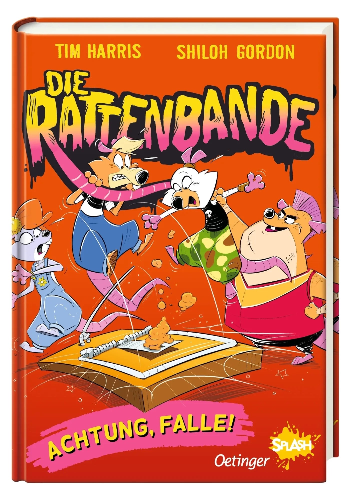 Produktansicht: Die Rattenbande 3. Achtung, Falle! (Gebundene Ausgabe)