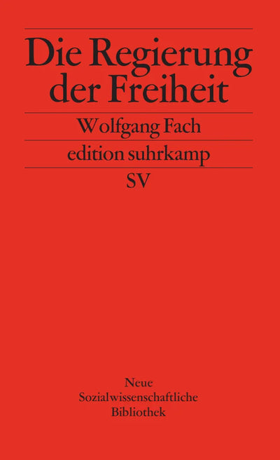 Die Regierung der Freiheit