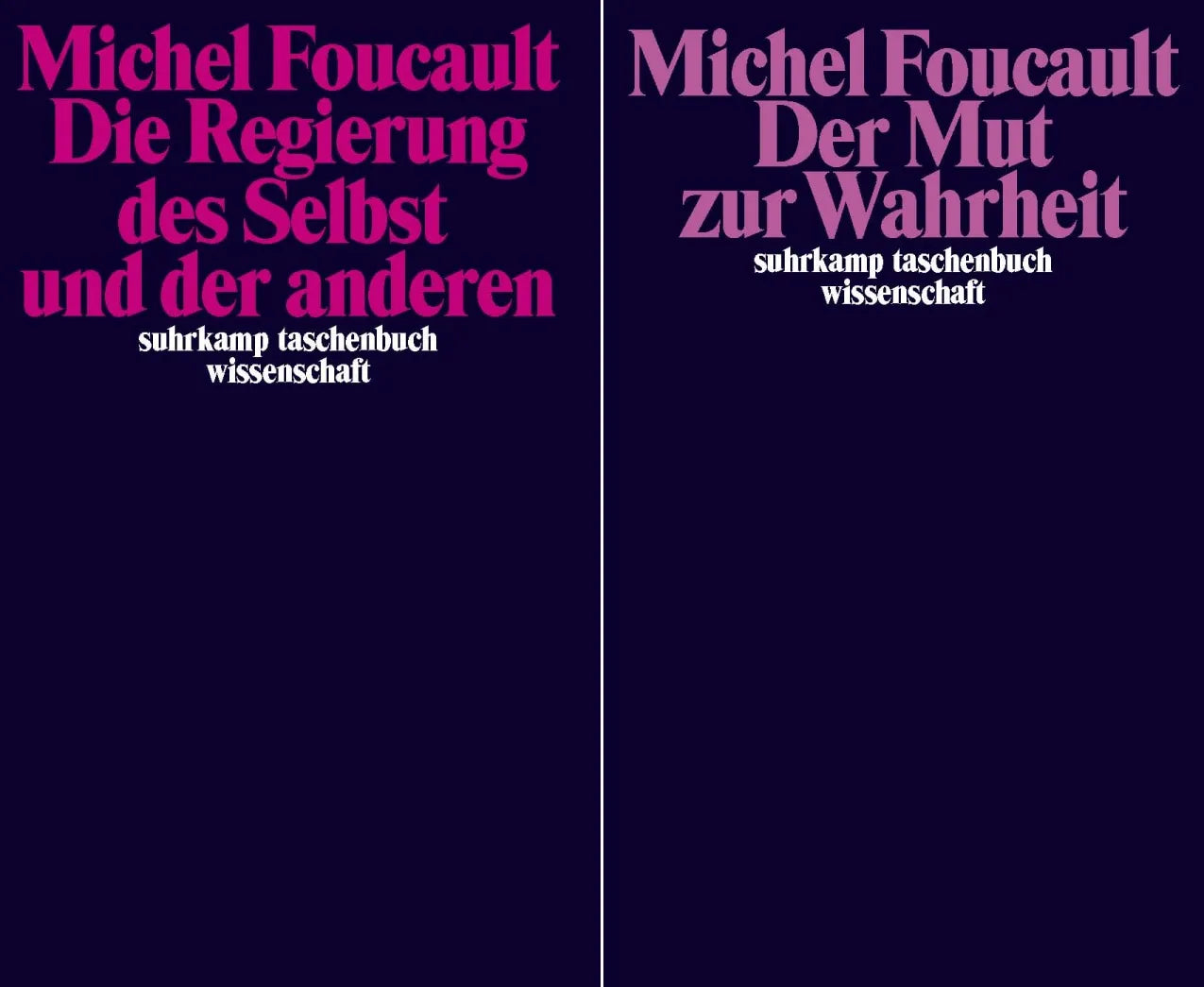 Buchcover von 'Die Regierung des Selbst und der anderen' - Taschenbuch von Michel Foucault