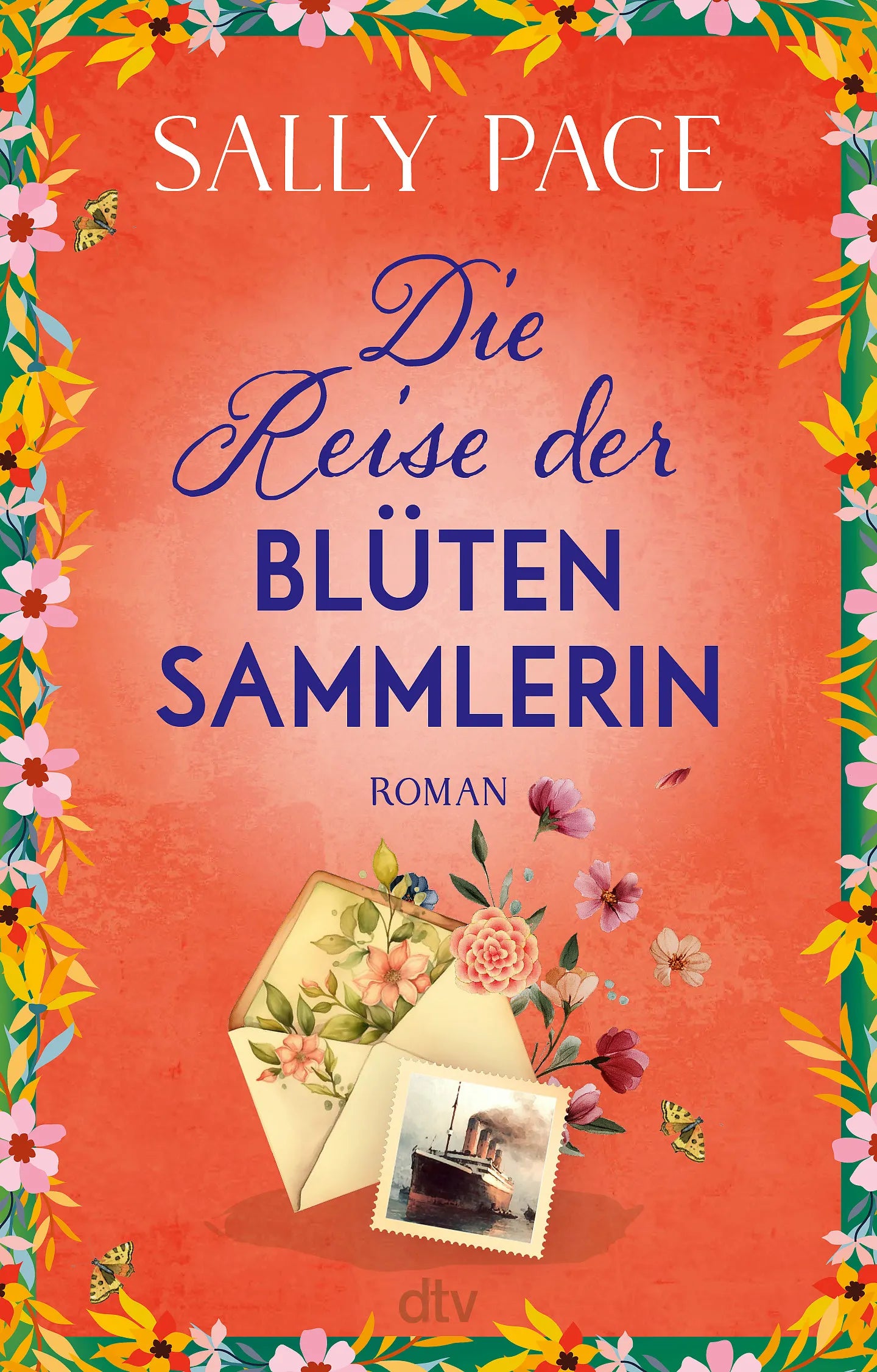Buchcover von 'Die Reise der Blütensammlerin' - Taschenbuch von Sally Page