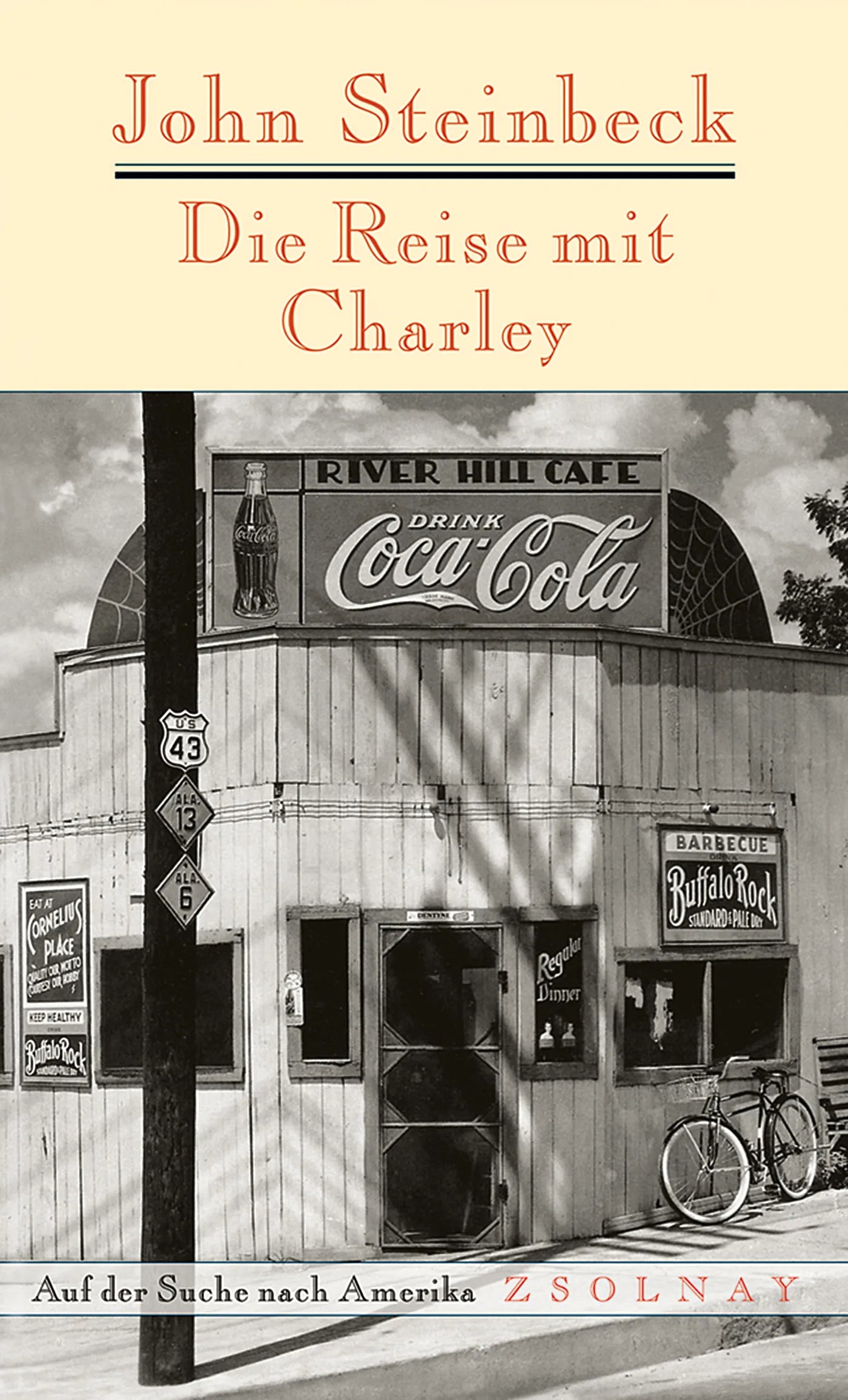 Buchcover von 'Die Reise mit Charley' - Gebundene Ausgabe von John Steinbeck