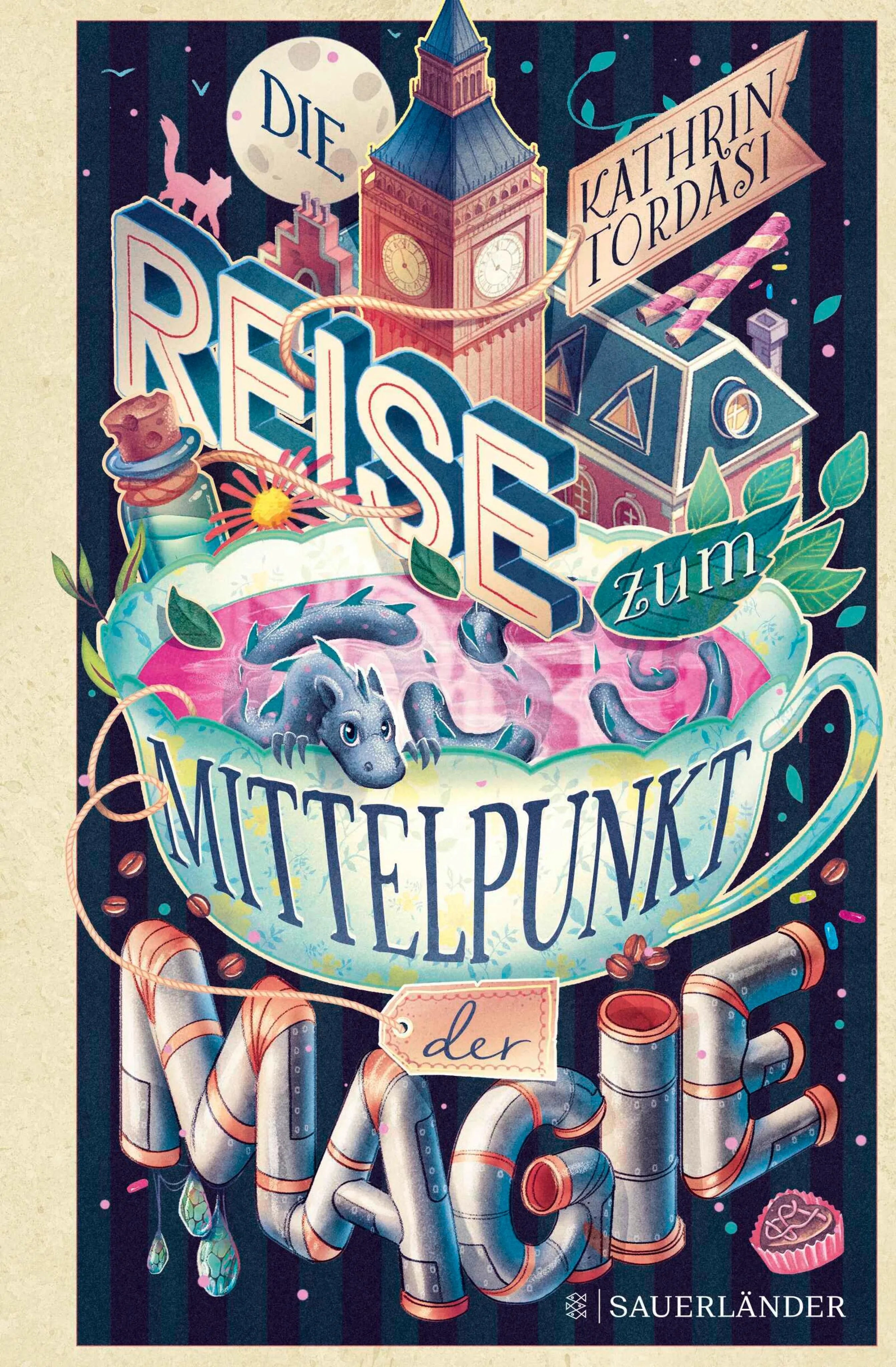 Cover: Die Reise zum Mittelpunkt der Magie (E-Book) von Kathrin Tordasi