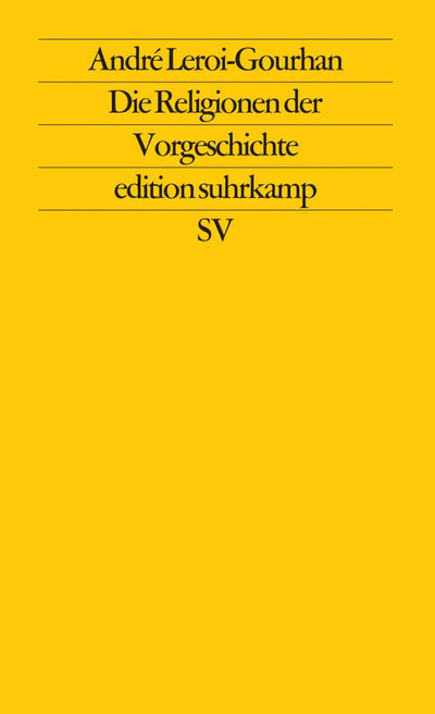Die Religionen der Vorgeschichte