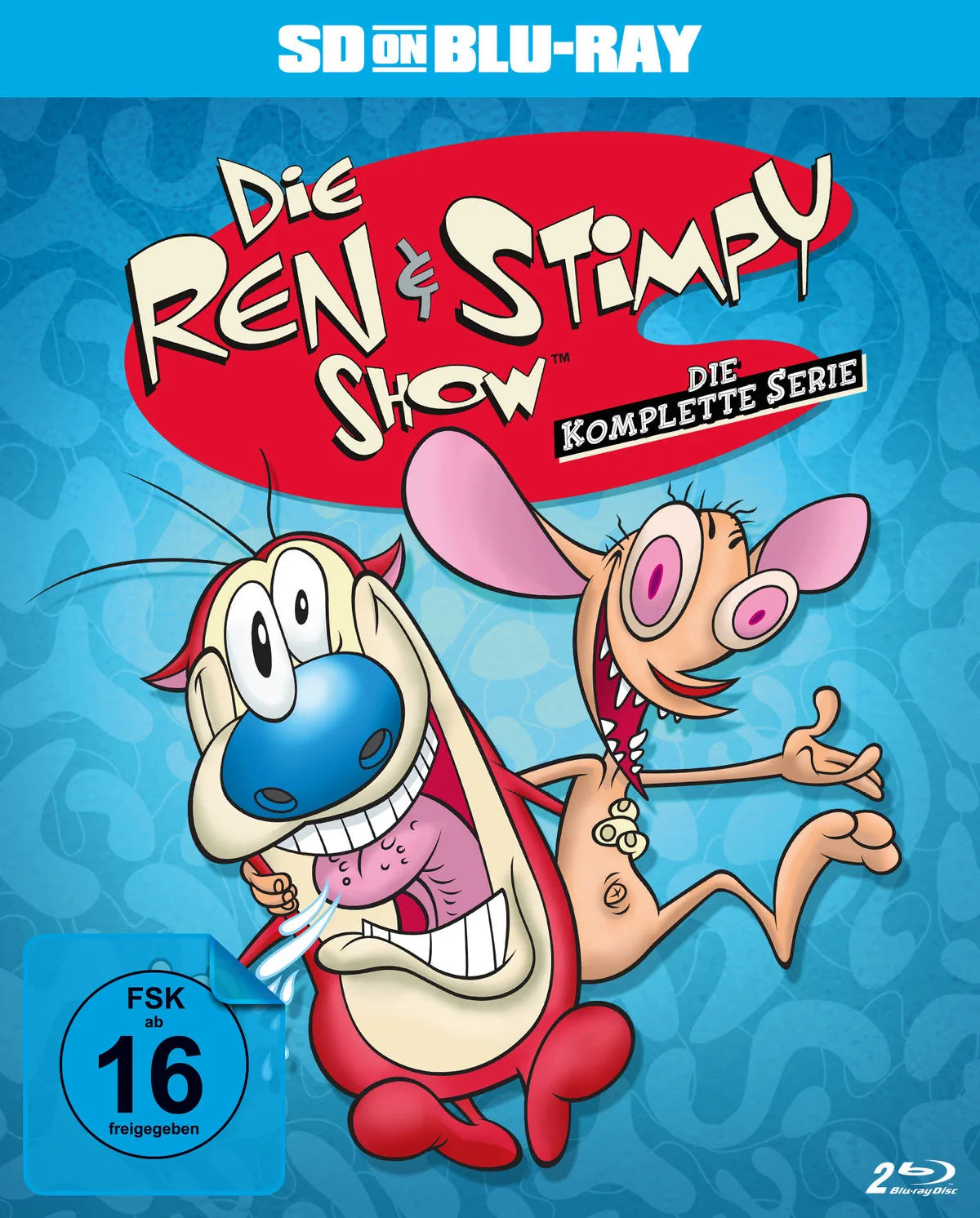 Die Ren & Stimpy Show - Die Kompl.Serie  [2 BRs] - Blu-ray Disc