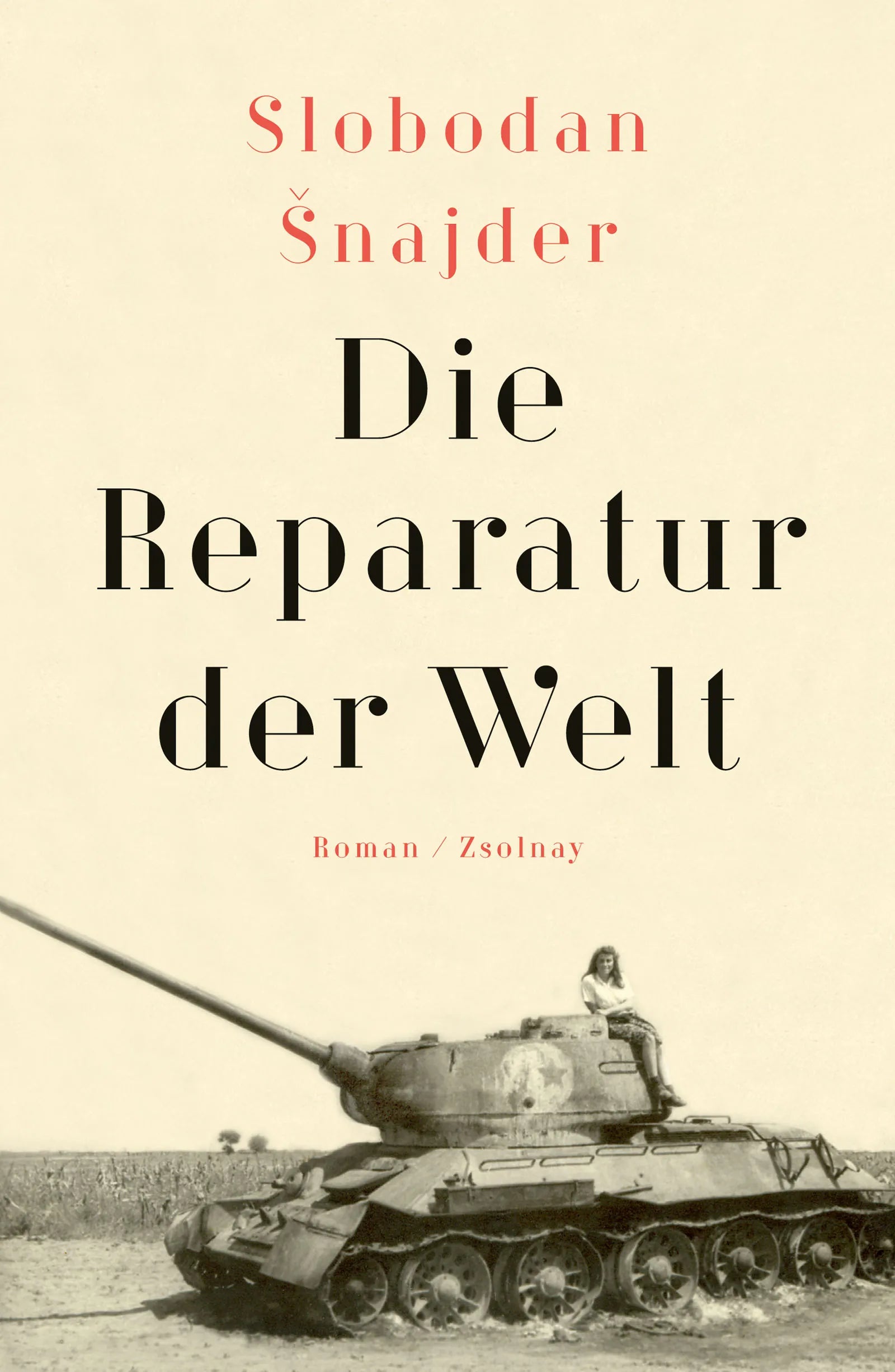 Buchcover von 'Die Reparatur der Welt' - Gebundene Ausgabe von Slobodan Šnajder