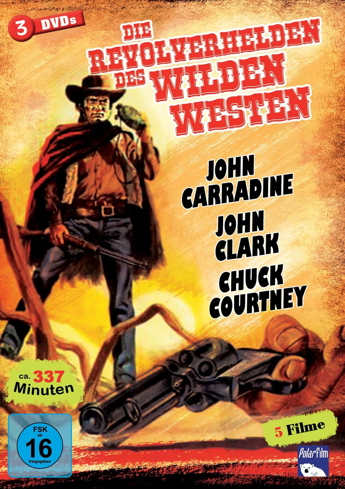 DVD-Cover: Die Revolverhelden des wilden Westen DVD Box. Regie: Julio Buchs