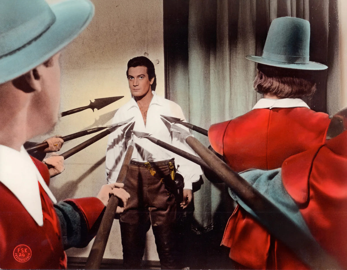 Filmszene 2 aus Die Ritter von Pardaillan: Der scharlachrote Musketier / Triumph des Musketiers – Blu-ray