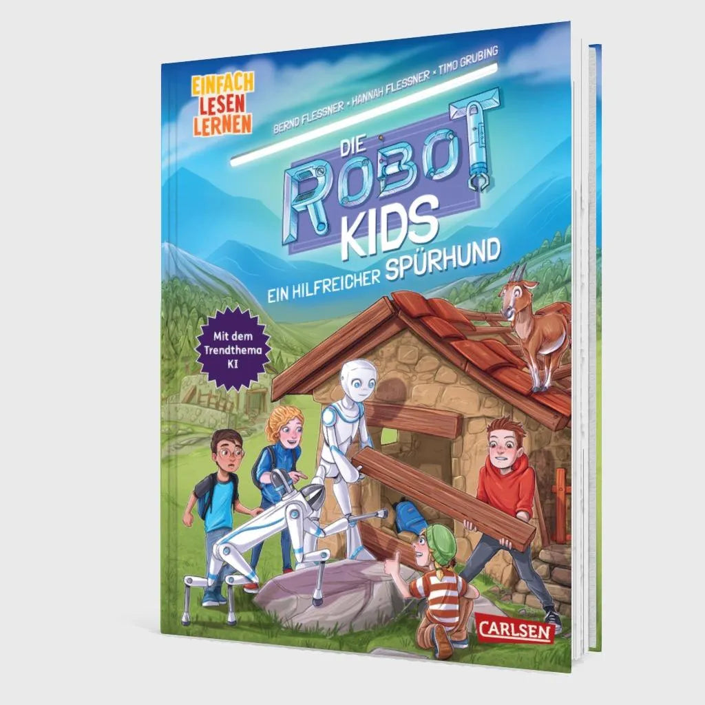Abbildung von 'Die Robot-Kids: Ein hilfreicher Spürhund'