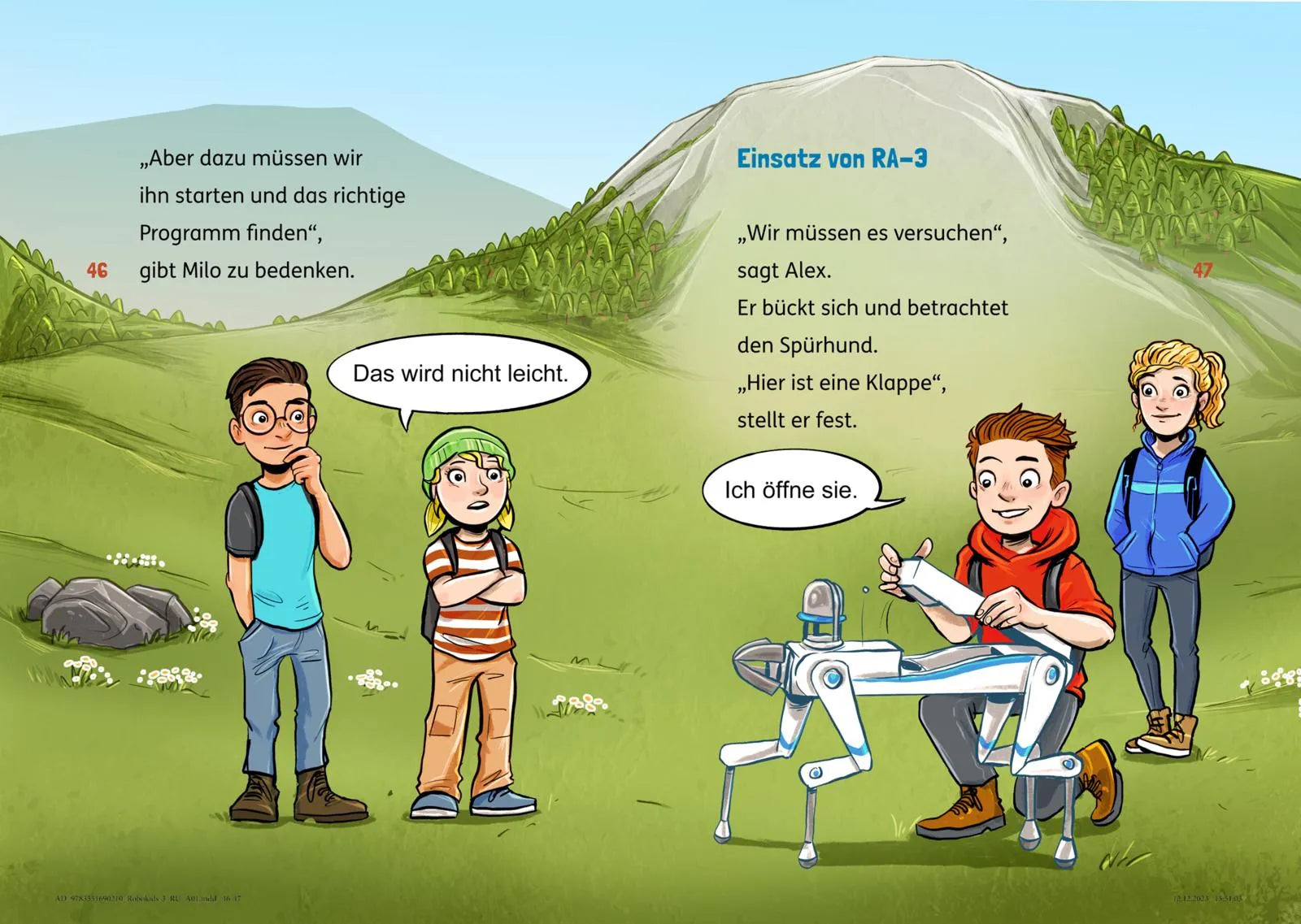 Produktansicht: Die Robot-Kids: Ein hilfreicher Spürhund (Gebundene Ausgabe)