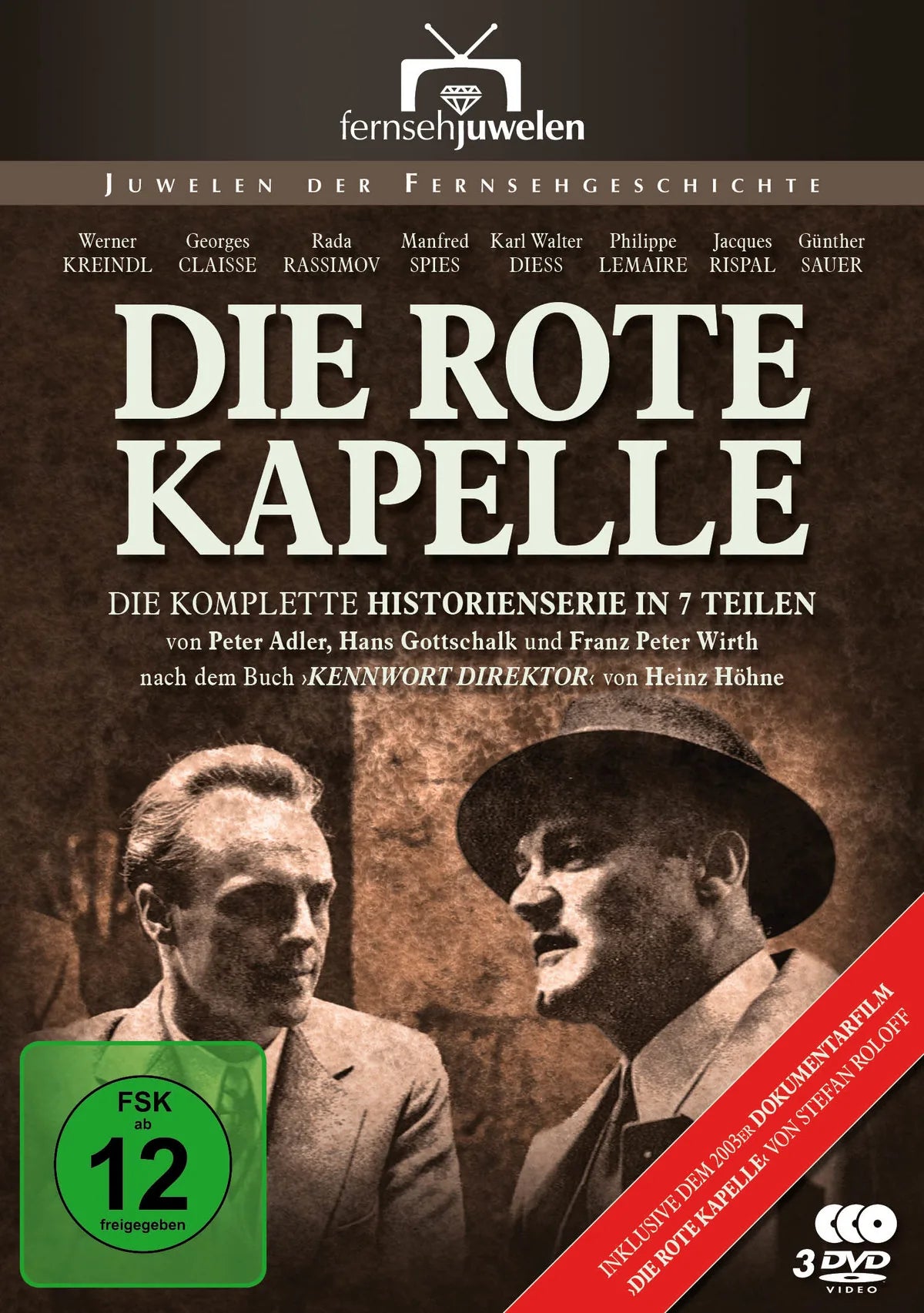 Die rote Kapelle - Der legendäre ARD-Fernsehfilm - DVD