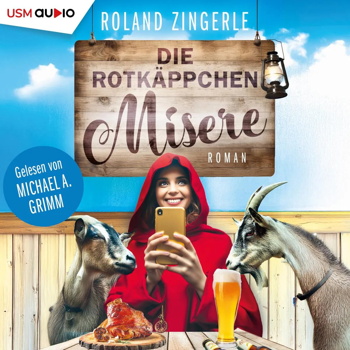 Cover: Die Rotkäppchenmisere (Hörbuch Download) von Roland Zingerle