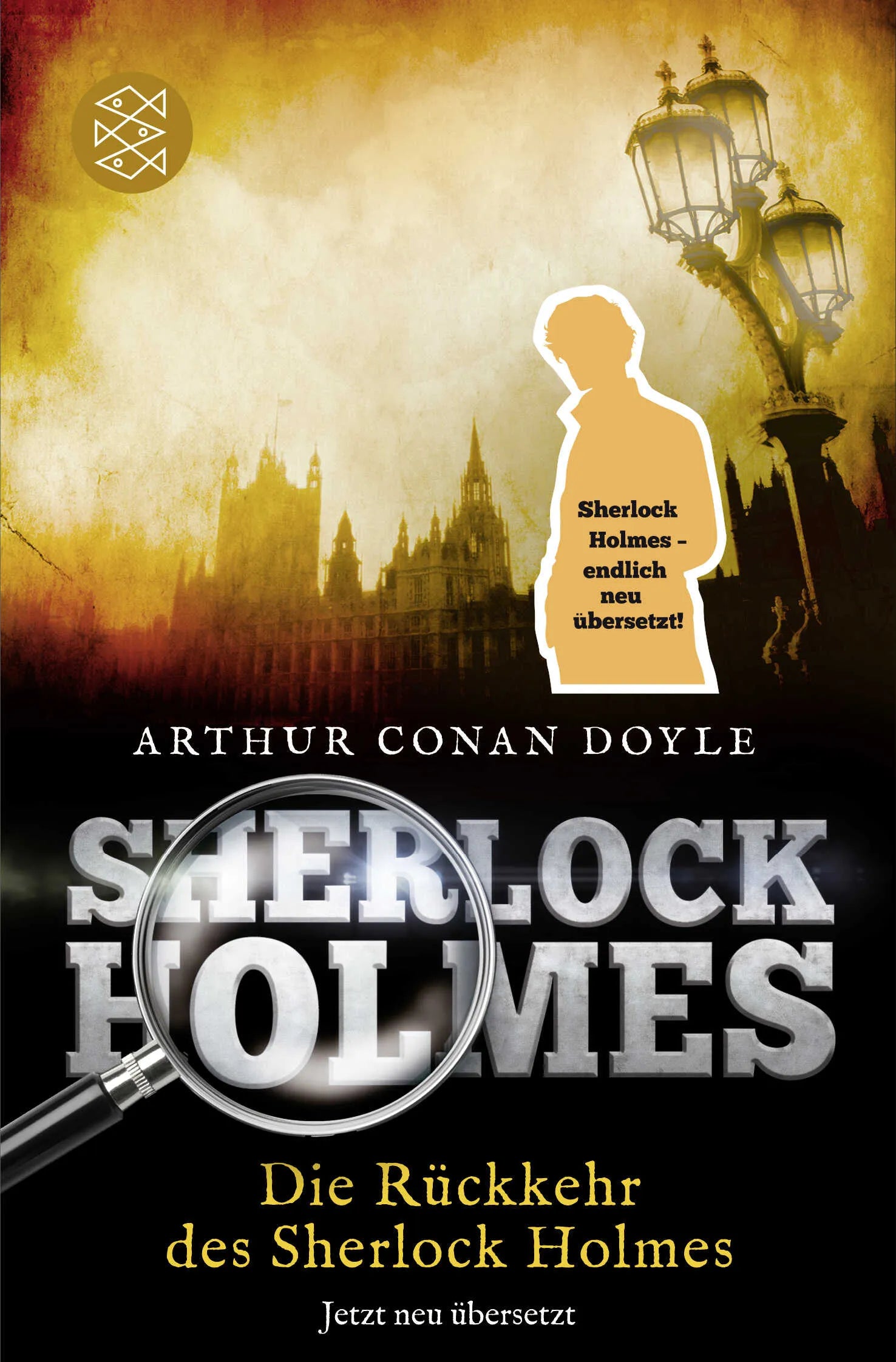 Buchcover von 'Die Rückkehr des Sherlock Holmes' - Taschenbuch von Arthur Conan Doyle