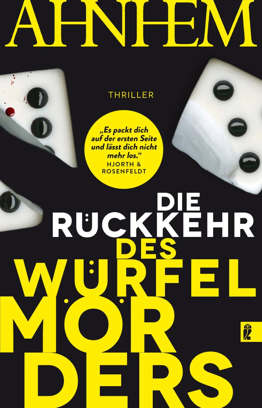 Buchcover von 'Die Rückkehr des Würfelmörders' - Taschenbuch von Stefan Ahnhem