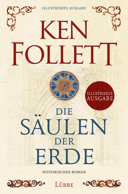 Buchcover von 'Die Säulen der Erde' - Gebundene Ausgabe von Ken Follett