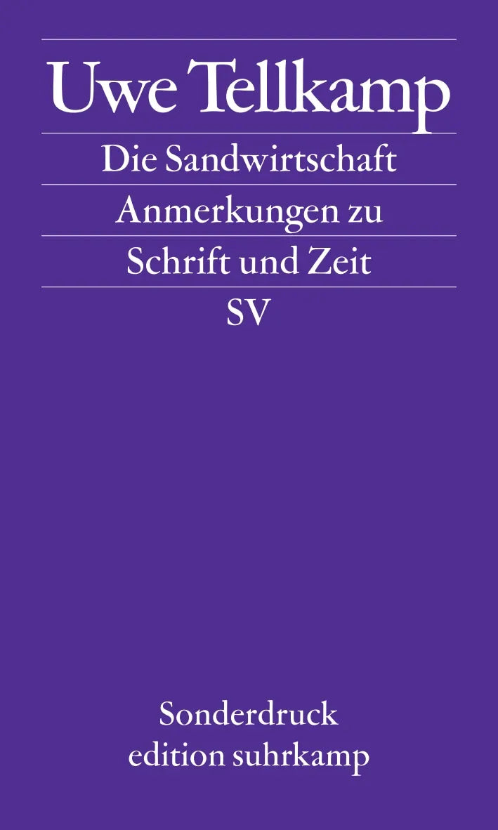 Buchcover von 'Die Sandwirtschaft' - Taschenbuch von Uwe Tellkamp