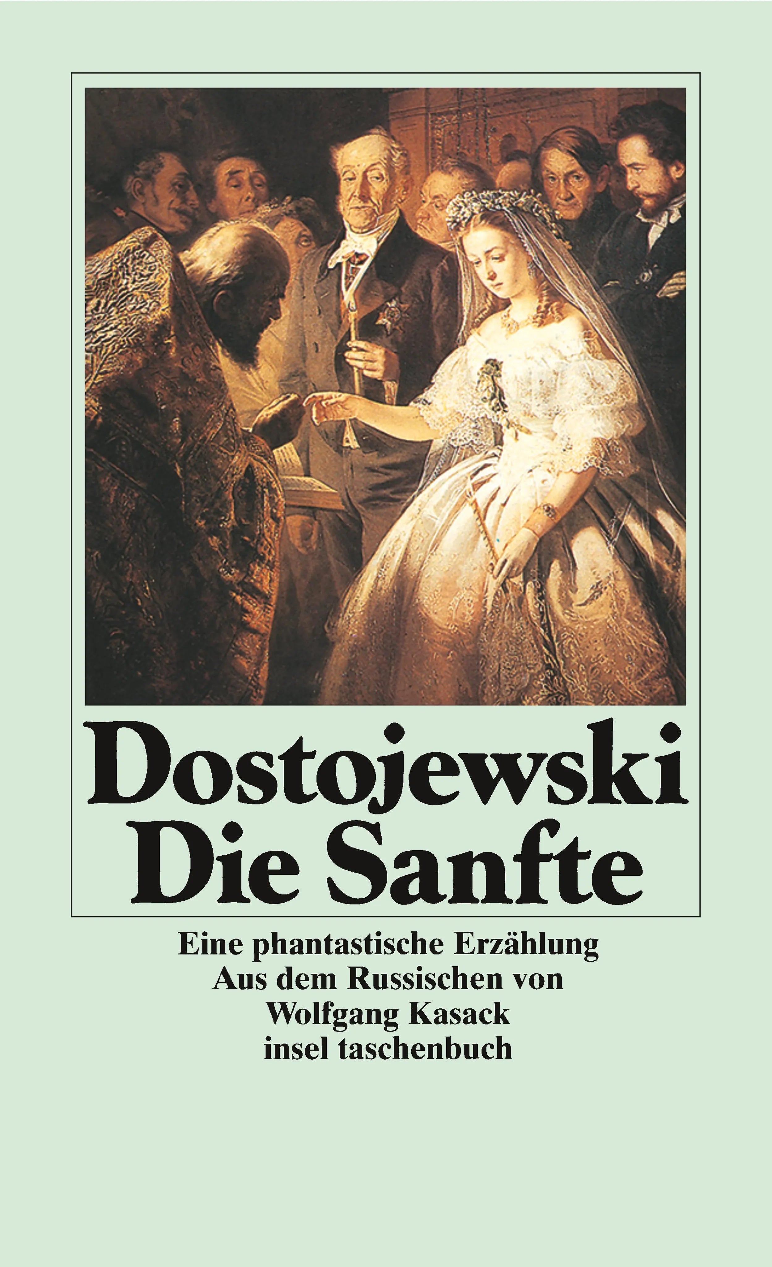 Buchcover von 'Die Sanfte' - Taschenbuch von Fjodor Michailowitsch Dostojewski