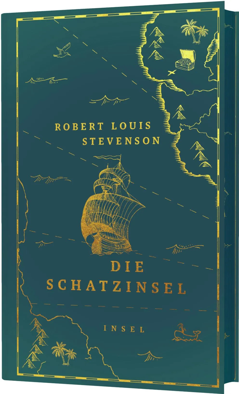Cover: Die Schatzinsel (Hardcover) von Robert Louis Stevenson