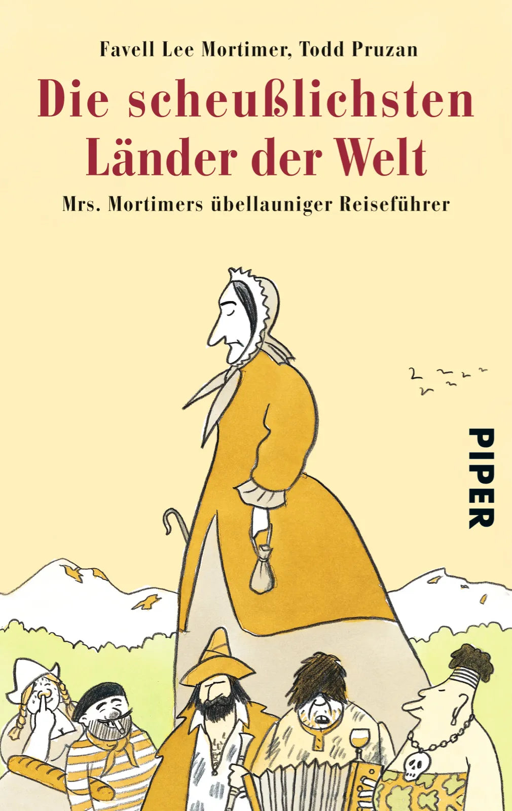 Buchcover von 'Die scheußlichsten Länder der Welt' - Taschenbuch von Favell Lee Mortimer