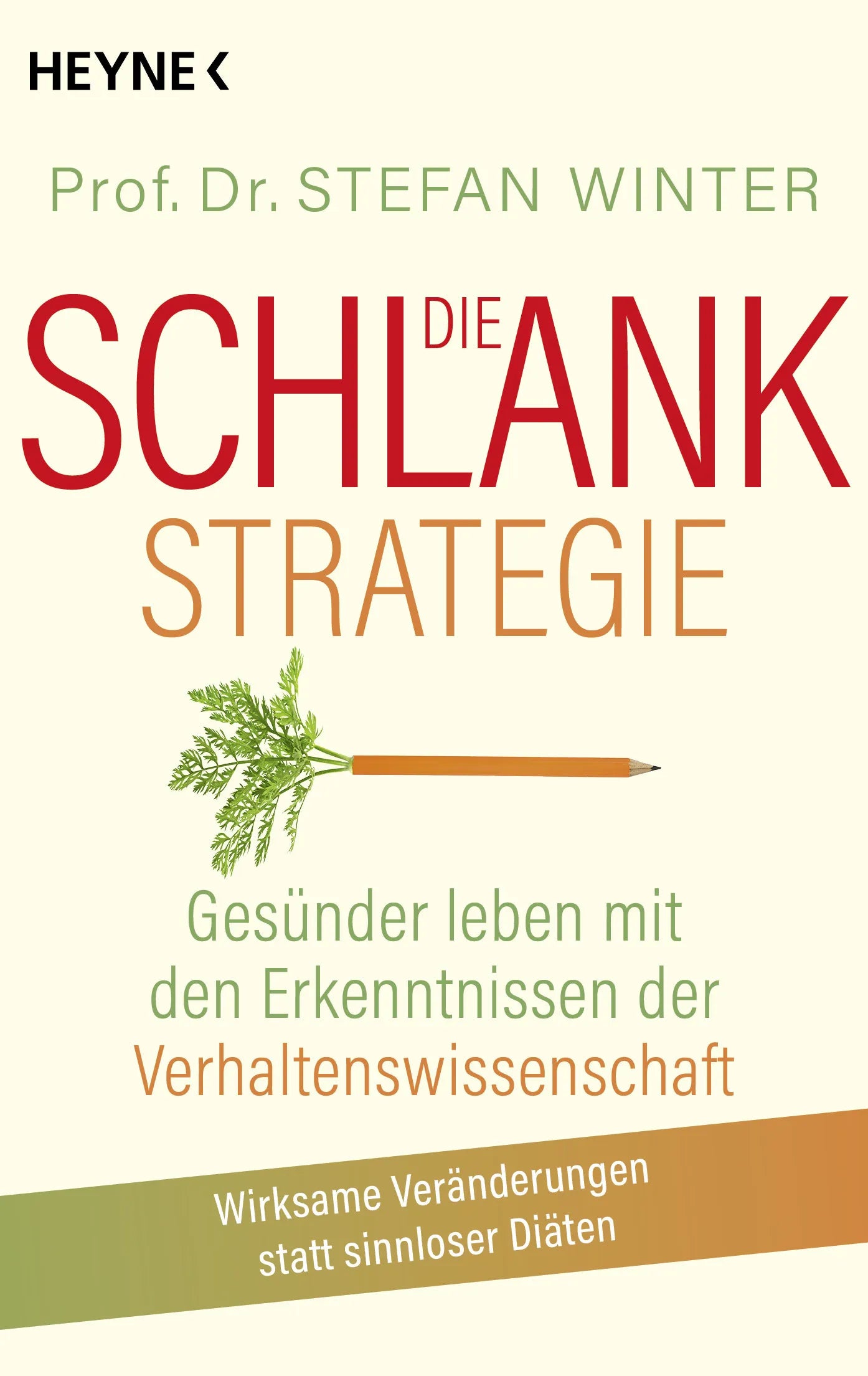 Cover: Die Schlank-Strategie (E-Book) von Stefan Winter