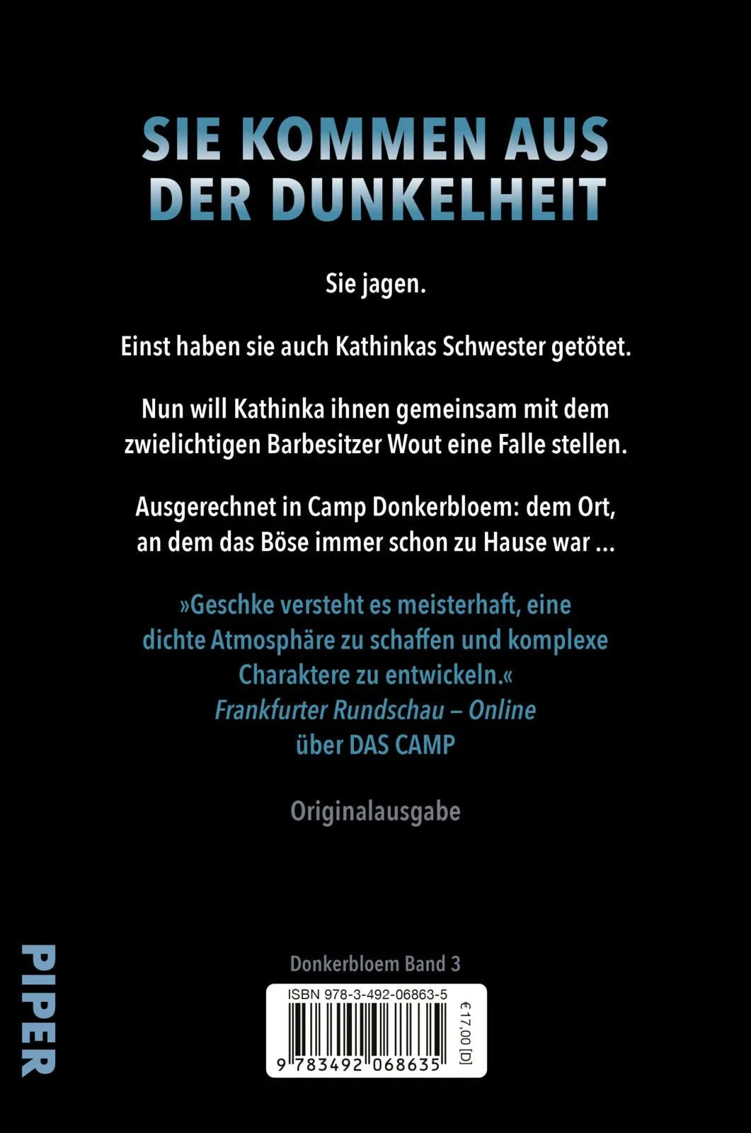 Rückseite: Die Schlucht (Paperback)