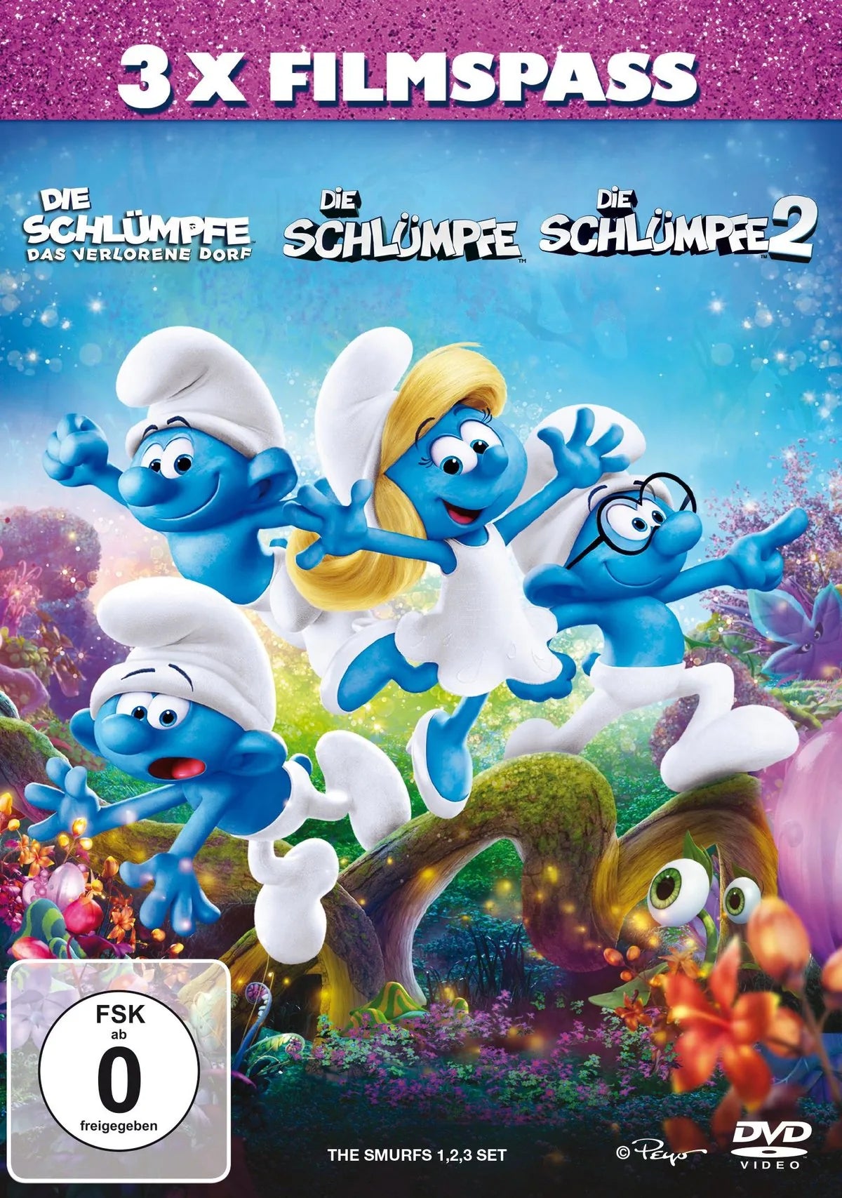 Die Schlümpfe 1-3  [3 DVDs] - DVD