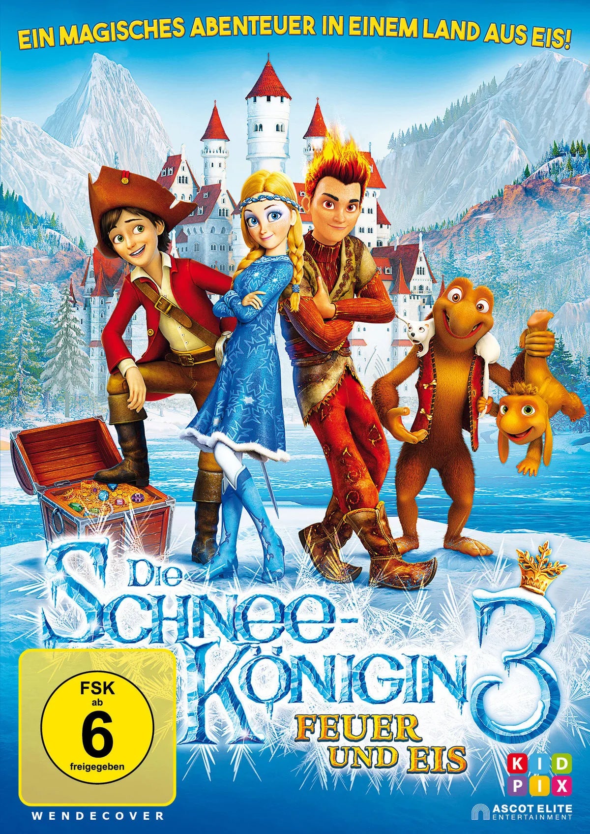 Die Schneekönigin 3 - Feuer und Eis - DVD