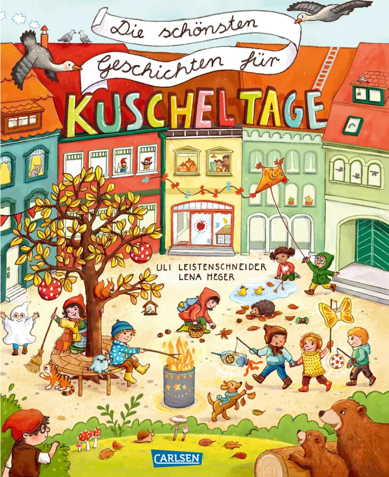 Buchcover von 'Die schönsten Geschichten für Kuscheltage' - Gebundene Ausgabe von Uli Leistenschneider