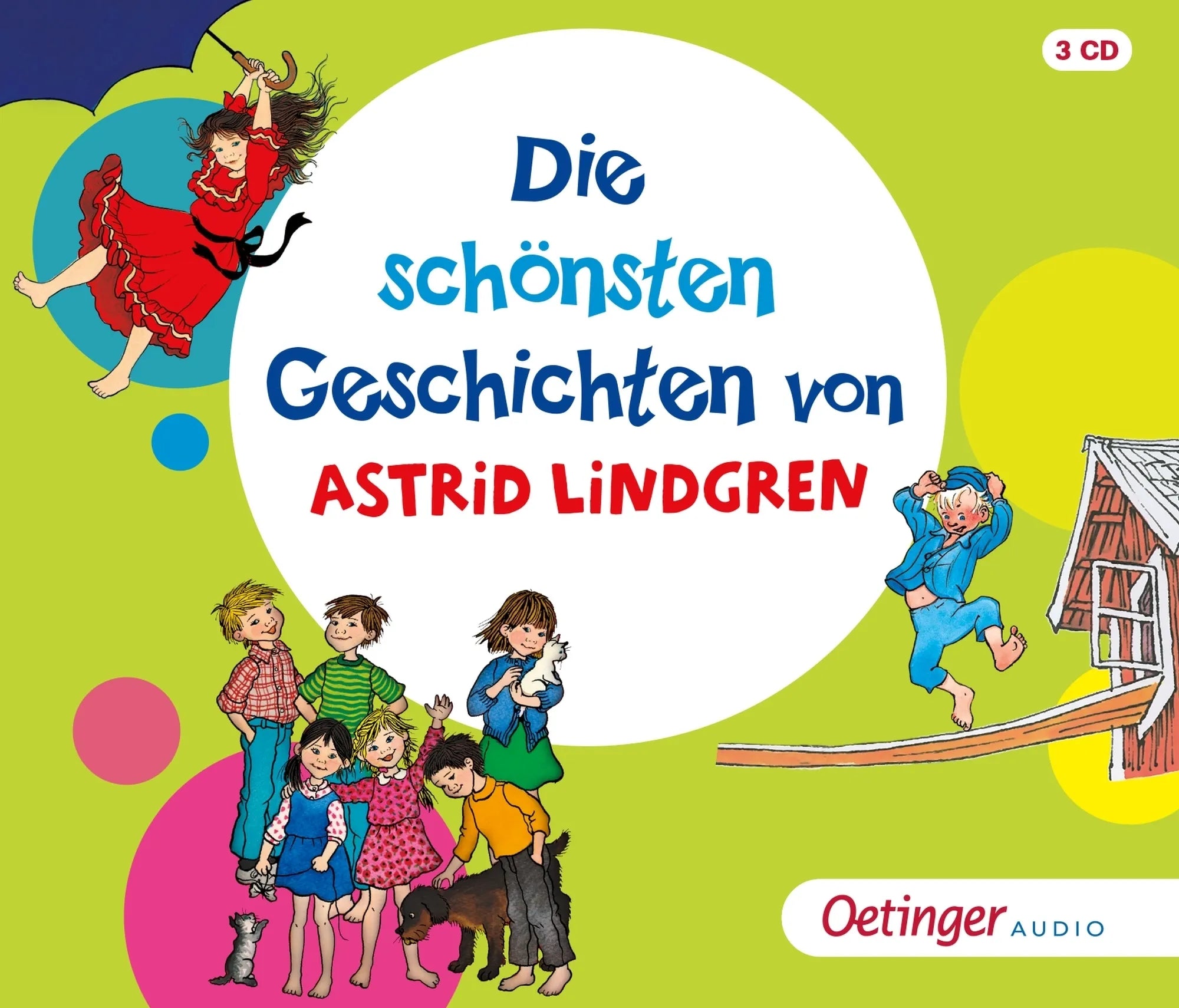 Buchcover von 'Die schönsten Geschichten von Astrid Lindgren 1' - Hörbuch (CD) von Astrid Lindgren