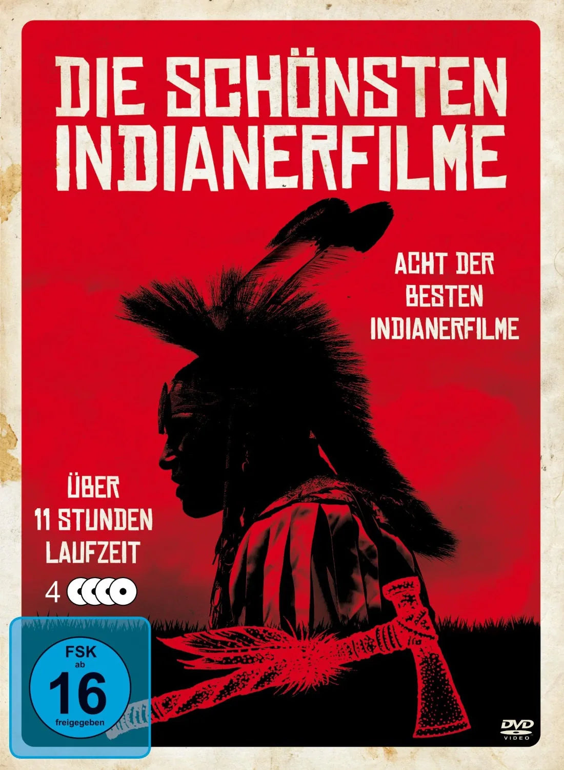 Die schönsten Indianerfilme  [4 DVDs] - DVD
