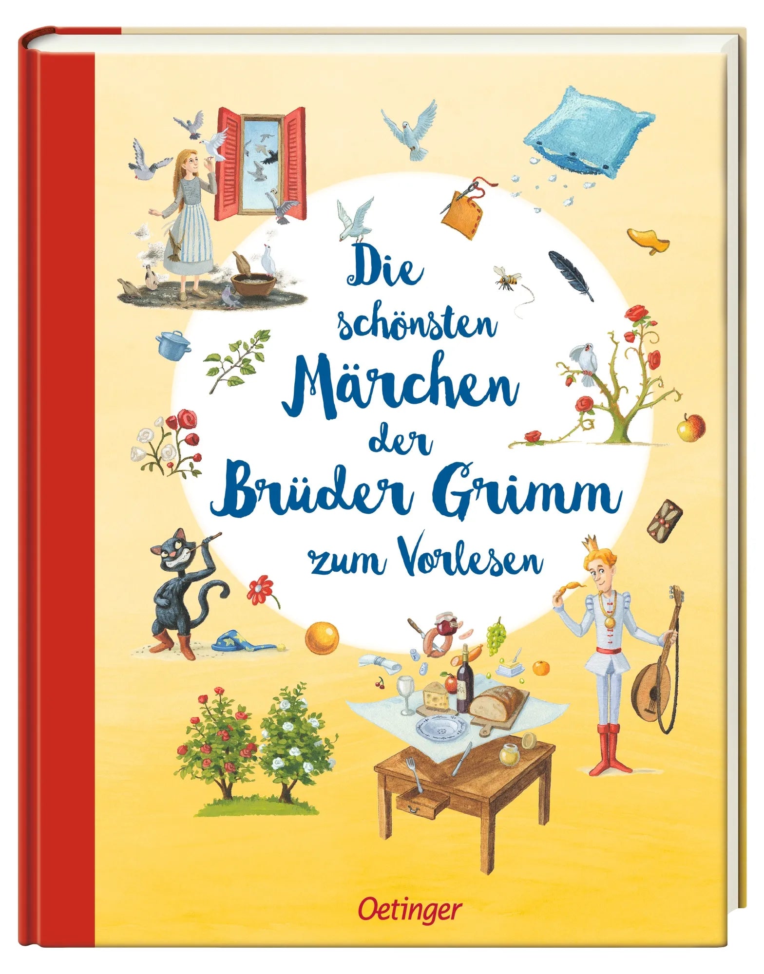 Produktansicht: Die schönsten Märchen der Brüder Grimm zum Vorlesen (Gebundene Ausgabe)