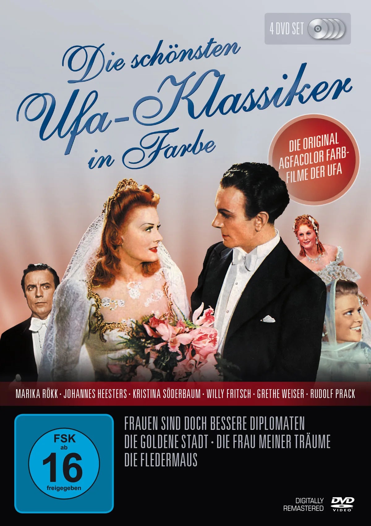Die schönsten UFA - Klassiker in Farbe  [4 DVDs] - DVD