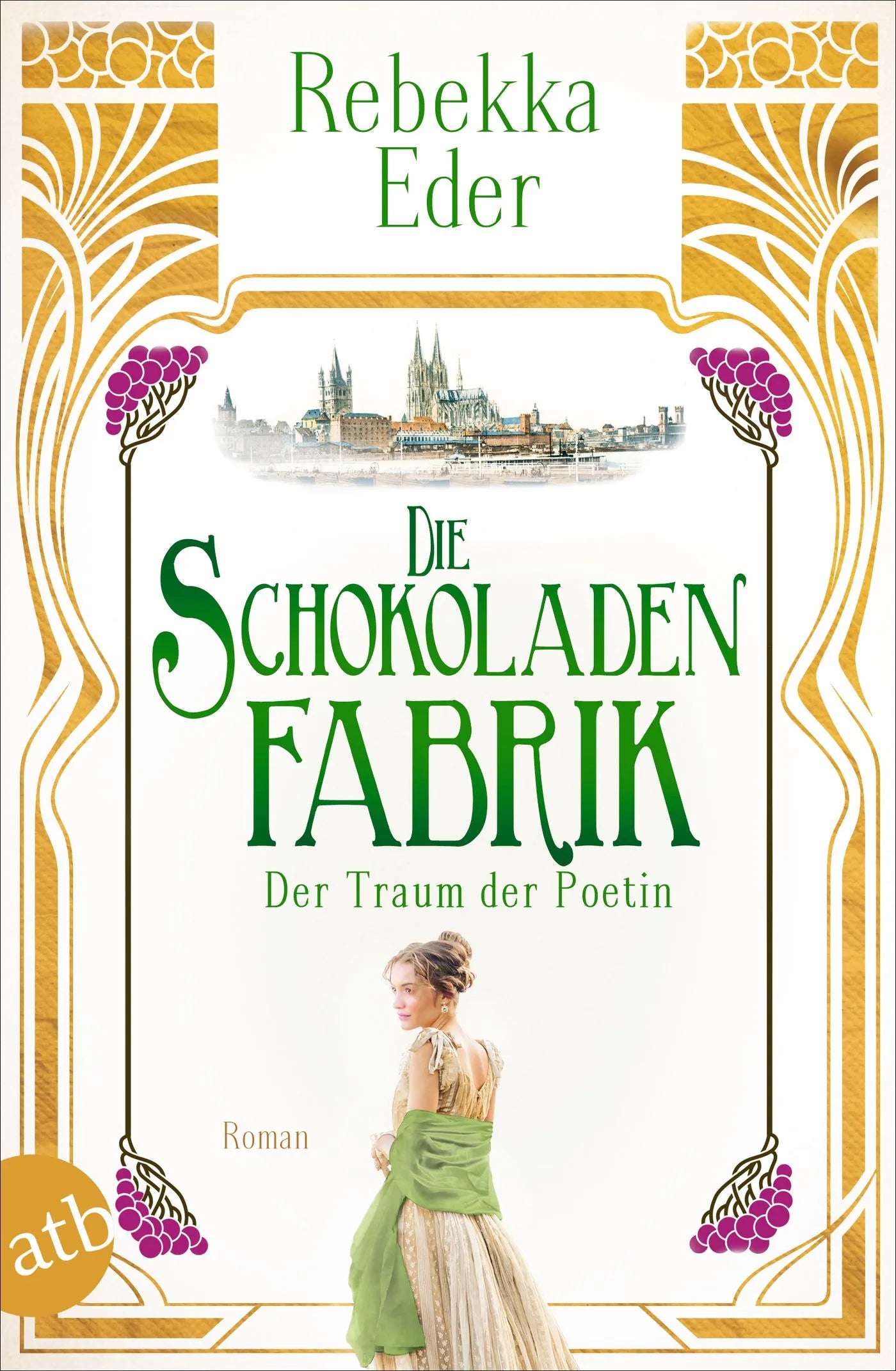 Buchcover von 'Die Schokoladenfabrik – Der Traum der Poetin' - Taschenbuch von Rebekka Eder