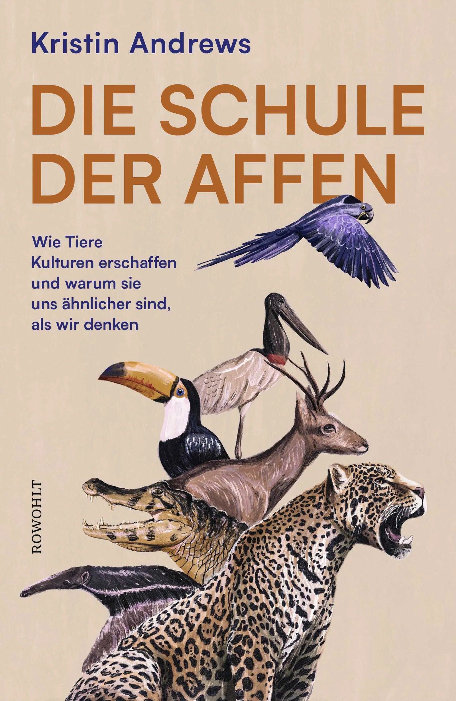 Cover: Die Schule der Affen (Hardcover) von Kristin Andrews