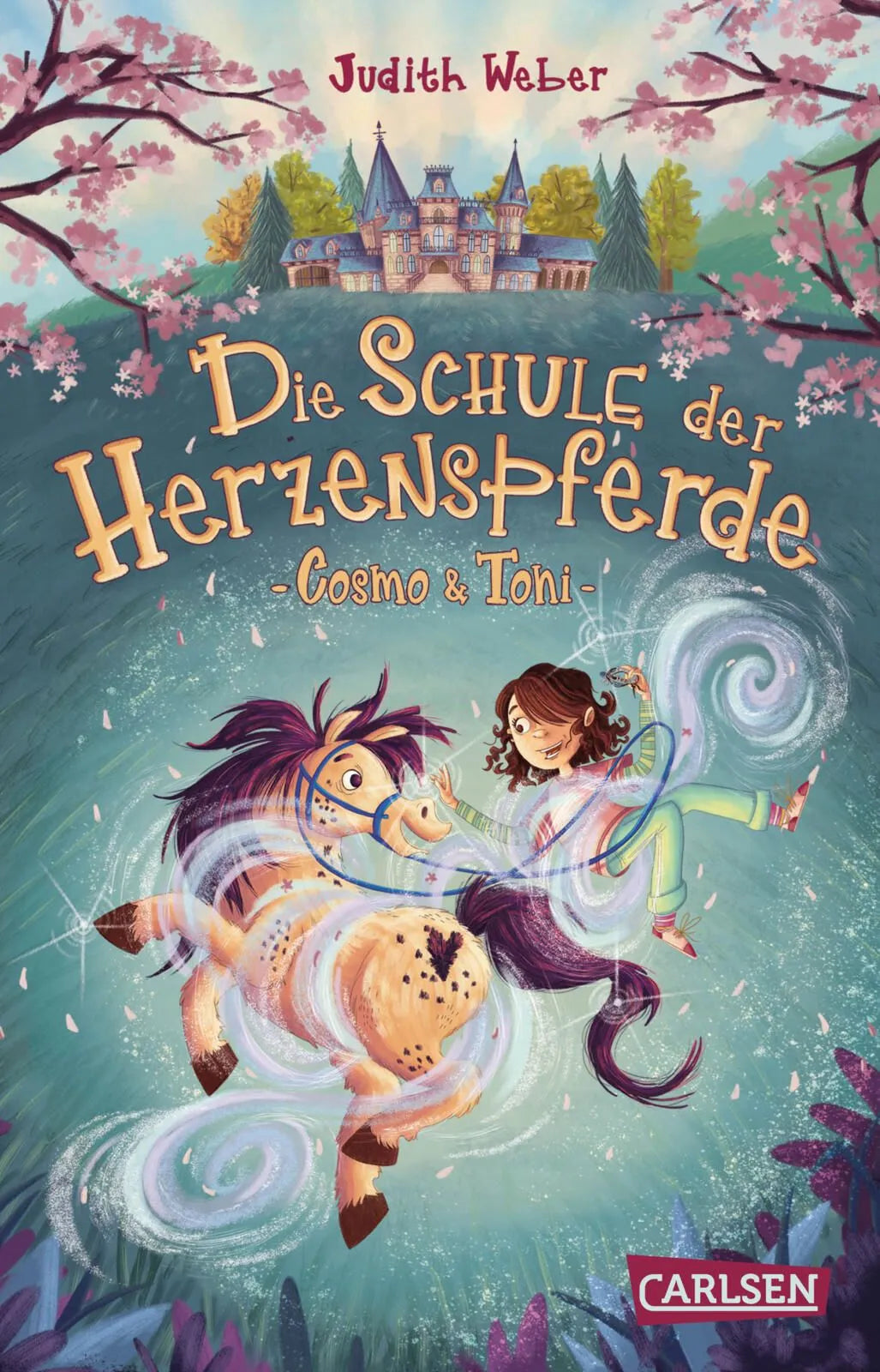 Cover: Die Schule der Herzenspferde 1: Cosmo & Toni (Taschenbuch) von Judith Weber