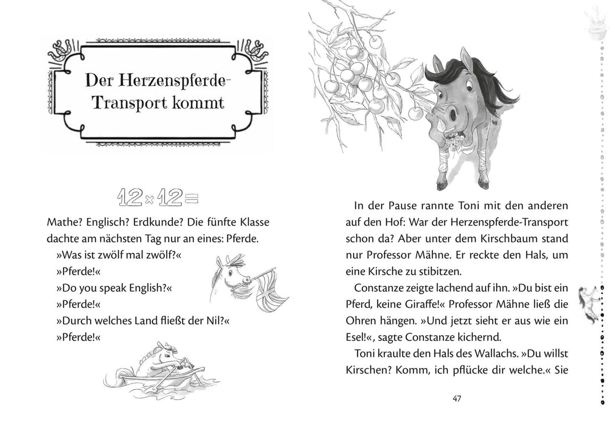 Detailansicht: Die Schule der Herzenspferde 1: Cosmo & Toni (Taschenbuch)