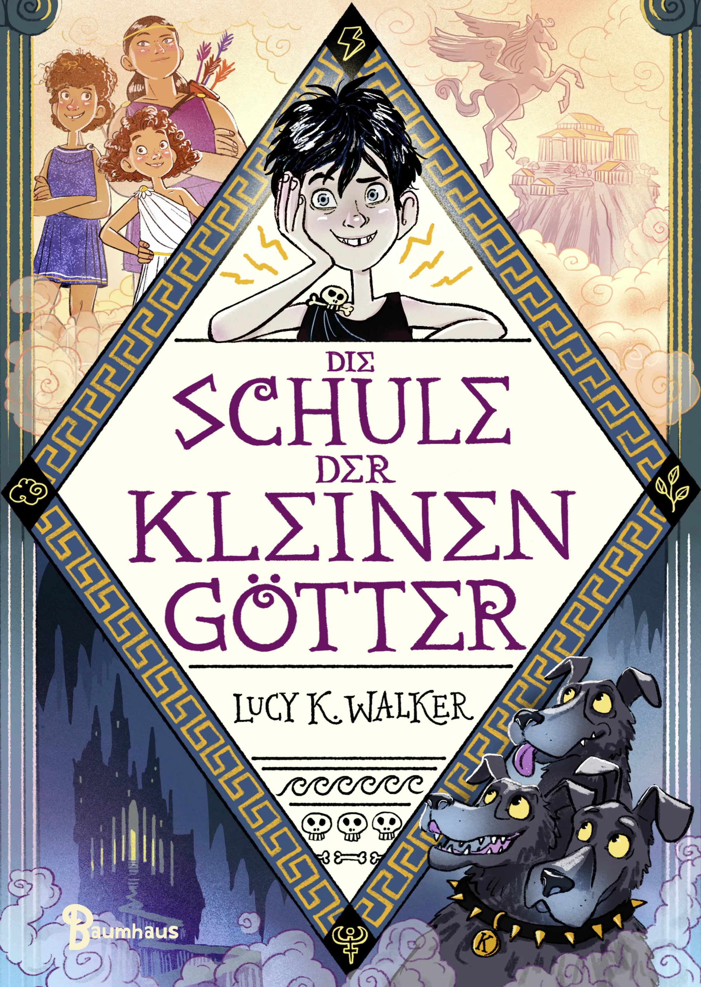 Buchcover von 'Die Schule der kleinen Götter' - Gebundene Ausgabe von Lucy K. Walker